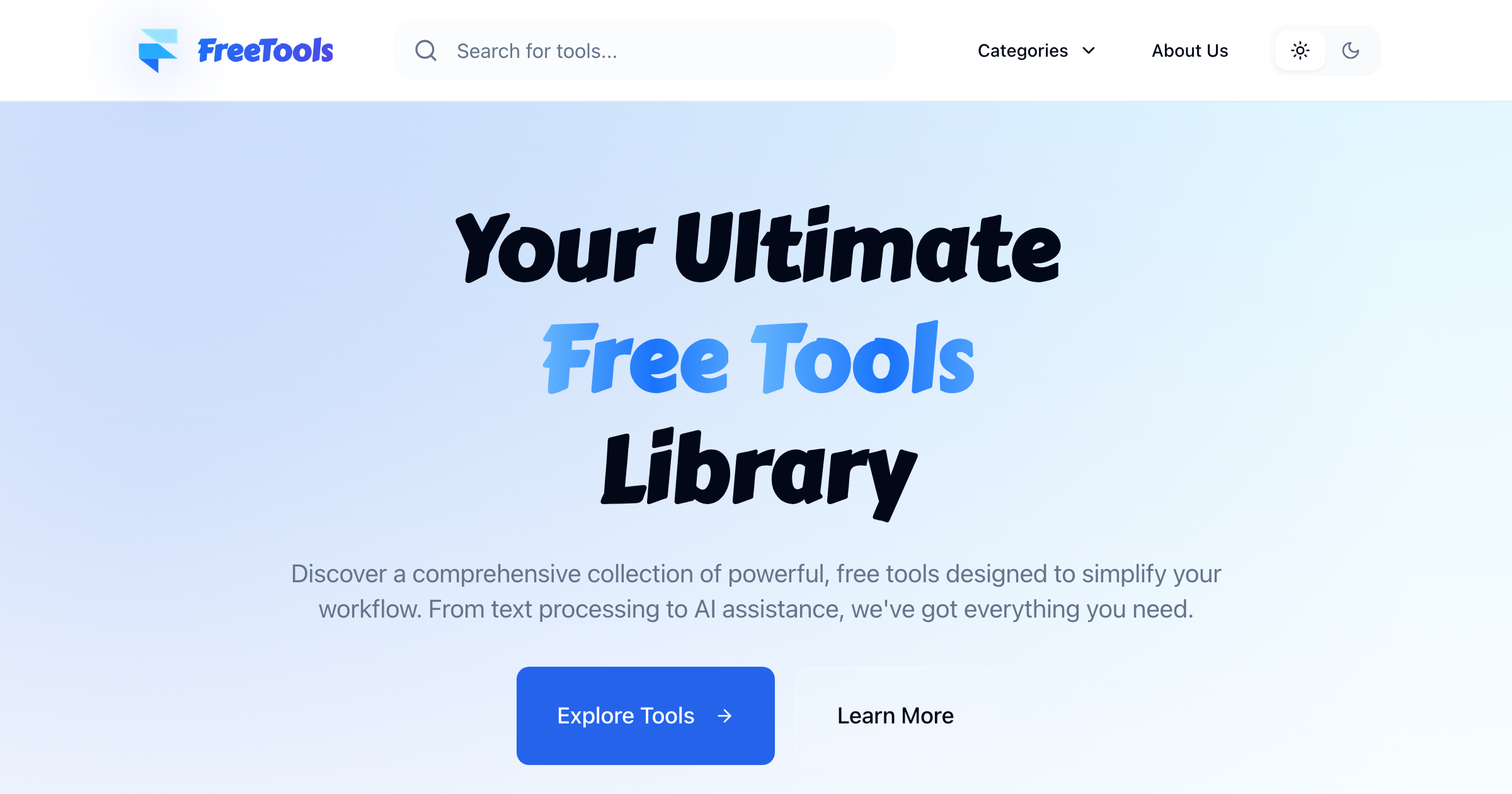 Freetools App